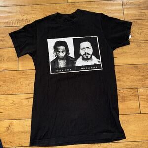 Post Malone T-Shirt Small Black 17x27